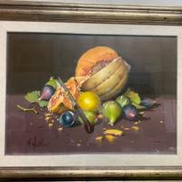 Quadro natura morta frutta
