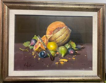 Quadro natura morta frutta