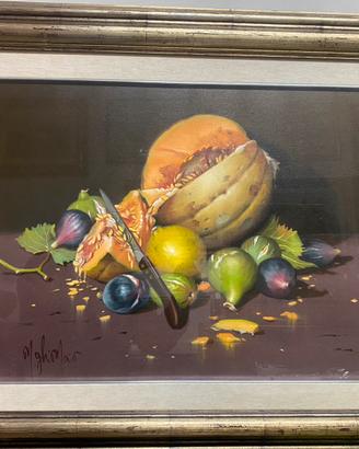 Quadro natura morta frutta