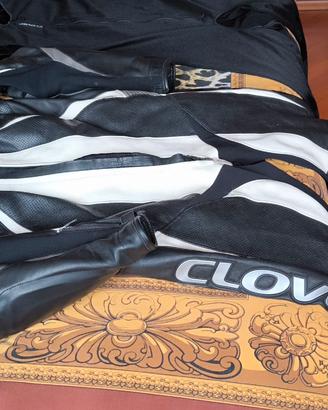 Tuta  moto Clover  intera traforata