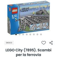 Lego 7895 scambi ferrovia