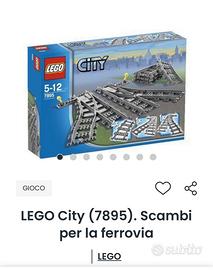 Lego 7895 scambi ferrovia