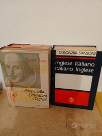 letteratura inglese e dizionario sansoni