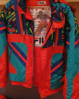 Completo da sci Fila Ski Team Italia vintage