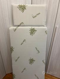 Materasso lettino 60x120 con cuscino