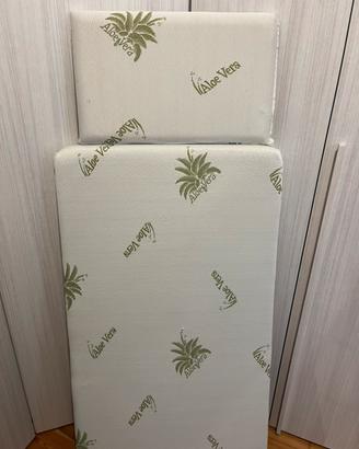 Materasso lettino 60x120 con cuscino