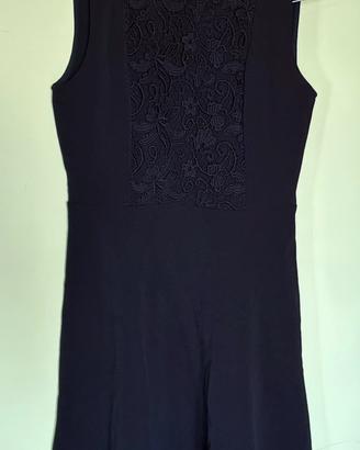 Abito con collo rouches, Zara