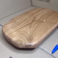 Sottopentola in legno di castagno 29x17cm 575gr