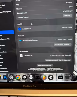MacBook Pro 13” M2