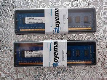 Ram DDR3 - 2 x 2 Gb - PL 3 10600 - 1333 Ghz