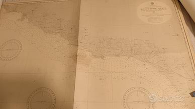 Carta nautica  Costa Meridionale Sicilia  n