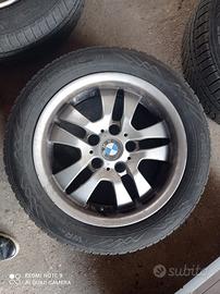 4 pneumatici con i cerchi bmw 318d
