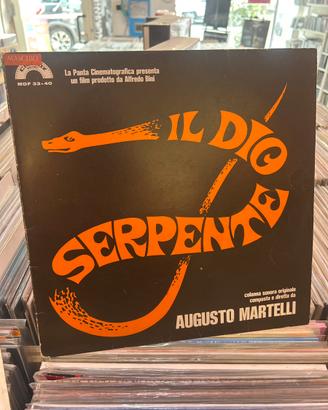 Il Dio serpente di Augusto Martelli Vinile LP