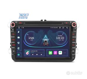 RADIO GPS ANDROID 14 PER VOLKSWAGEN VW GOLF POLO P