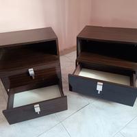 Comodini in legno anni 70/80