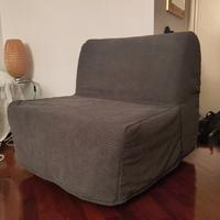 LYCKSELE LÖVÅS
Poltrona letto, grigio scuro