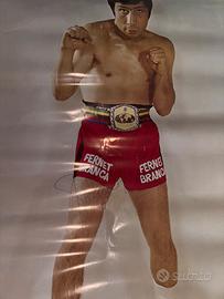 Poster Bruno Arcari Boxe Vintage Fernet Branca