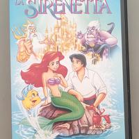 Cassetta VHS Walt Disney La Sirenetta anno 1991