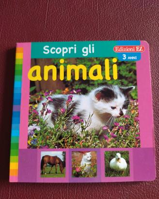 libro sugli animali per bambini dai 3 anni