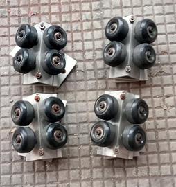 4  Ruote FLUIDE Track Dolly per telecamera