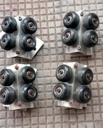 4  Ruote FLUIDE Track Dolly per telecamera