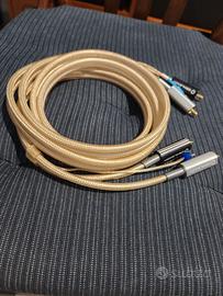 COPPIA CAVI RCA PHONO OEHLBACH  SILVER PLUS 200 .-