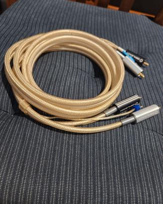 COPPIA CAVI RCA PHONO OEHLBACH  SILVER PLUS 200 .-