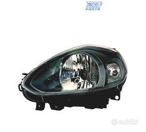 FANALE SINISTRO PER FIAT PUNTO EVO 09- FONDO NERO