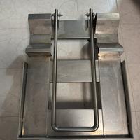 Carretto da subacqueo in acciao inox