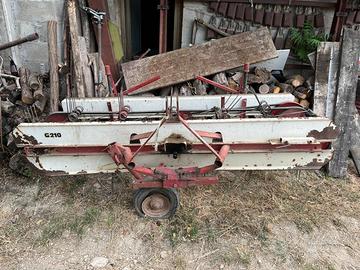 Ranghinatore e barra falciante