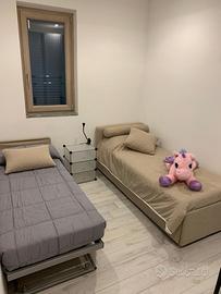 Letto con secondo letto estraibile