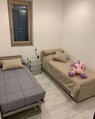 Letto con secondo letto estraibile