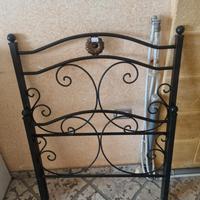 Lettino Singolo In Ferro Battuto