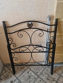 Lettino Singolo In Ferro Battuto