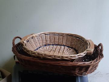CESTI IN VIMINI per STIRO