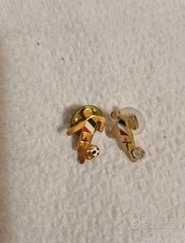 Set 2 spille calciatori Italia anni 90 nuove