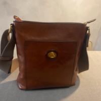 Borsello a tracolla vera pelle The Bridge /Uomo