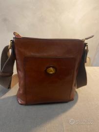 Borsello a tracolla vera pelle The Bridge /Uomo