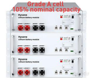 Accumulatore LiFePO4 51.2V 100A 5kW