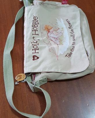 Borsa Holly Hobbie a tracolla in tessuto