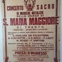 Manifesto originale concerto