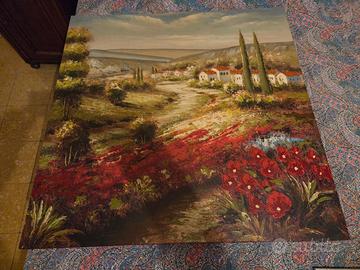 quadro in tela di paesaggio 