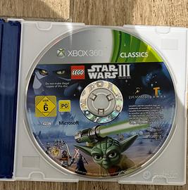 GIOCO XBOX 360 LEGO STAR WARS 3 SOLO CD