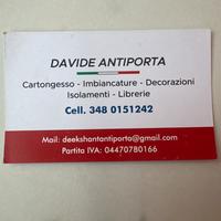 Cartongesso e imbiancature