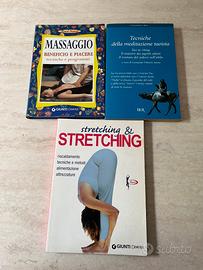 Libri su stretching, massaggi e meditazione