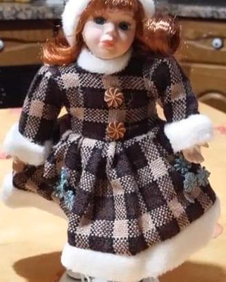 bambole da collezione in ceramica 