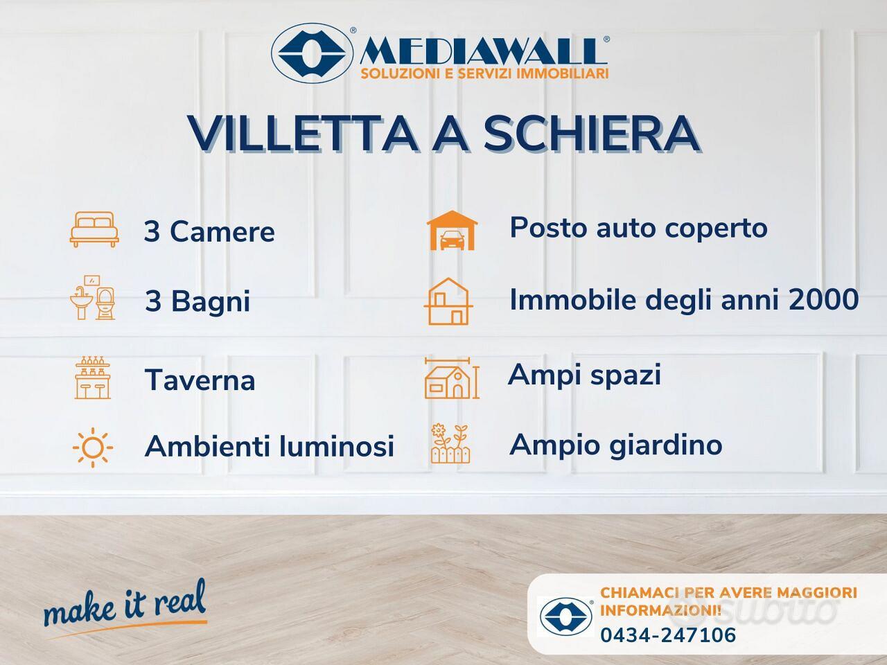Villa a schiera a Roveredo in Piano - Vista 2