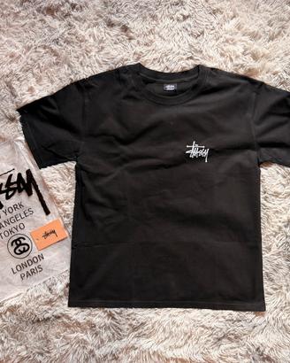 T-shirt Stüssy Basic Logo - Nera