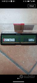 RAM Kingston 16gb ddr4 ecc