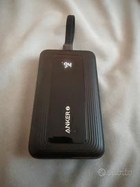 Anker Power Bank 10.000mAh 30W con Cavo Integrato
